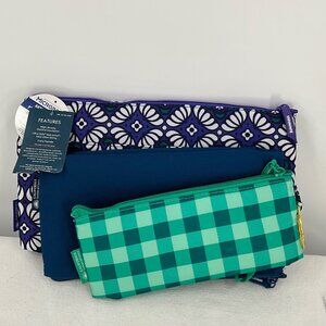 Set Of 3 California Innovations Insulated Pouches With Microban